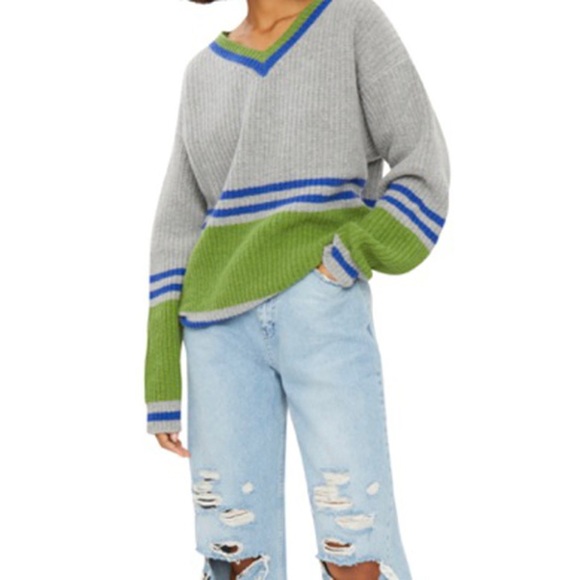 I.AM.GIA | Sweaters | Danielle Guizio Oversized Varsity Sweater | Poshmark